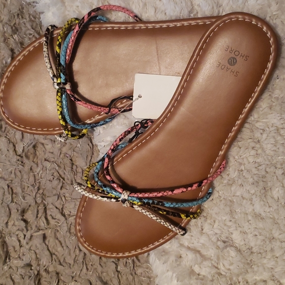 Shade& Shore Multicilor Eliza Sandals - Picture 4 of 4